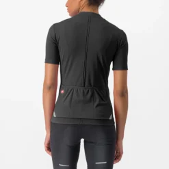 Castelli Anima 4 Women's Short Sleeve Jersey - Light Black
