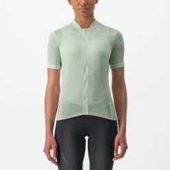 Castelli Anima 4 Women's Short Sleeve Jersey - Bright Lime -Cycle Fix cs230423461 1 2000x.progressive 3
