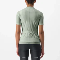 Castelli Anima 4 Women's Short Sleeve Jersey - Defender Green -Cycle Fix cs230423461 2 2000x.progressive