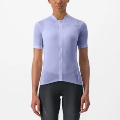 Castelli Anima 4 Women's Short Sleeve Jersey - Bright Lime