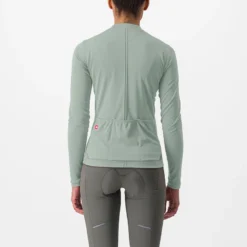 Castelli Anima 4 Women's Long Sleeve Jersey - Defender Green