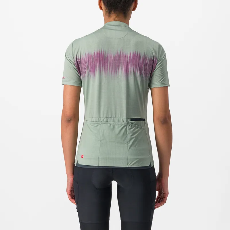 Castelli Unlimited Sentiero 2 Women's Short Sleeve Jersey - Defender Green 4 Castelli Unlimited Sentiero 2 Women's Short Sleeve Jersey - Defender Green - Image 4