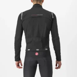 Castelli Alpha Doppio RoS Men's Waterproof Jacket - Black/Silver Reflex 9 Castelli Alpha Doppio RoS Men's Waterproof Jacket - Black/Silver Reflex -Cycle Fix cs235050851 5