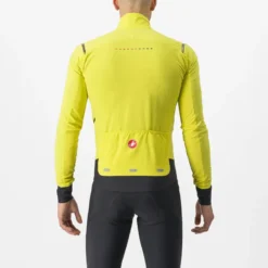 Castelli Alpha Flight RoS Men's Jacket - Sulphur/Nickel Grey -Cycle Fix cs235067761 10