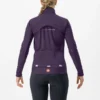 Castelli Alpha Doppio RoS Women's Waterproof Jacket - Night Shade/Orchid
