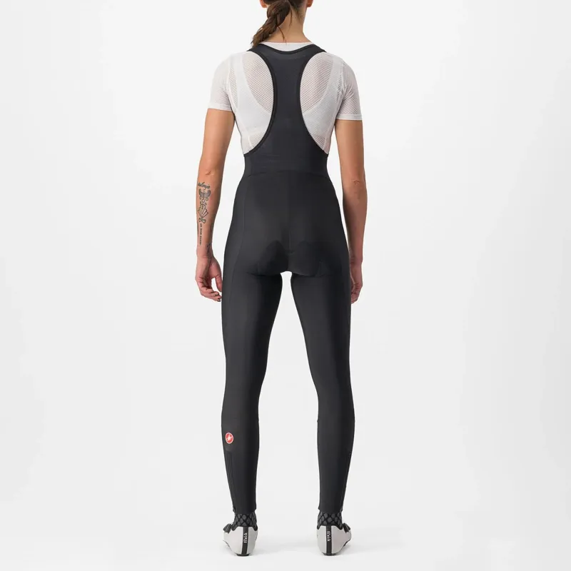 Castelli Entrata Women's Bib Tights - Black 2 Castelli Entrata Women's Bib Tights - Black - Image 2