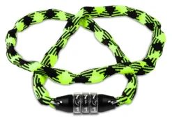 Cube RFR CMPT Kids' Combination Chain Lock - Neon Yellow/Black