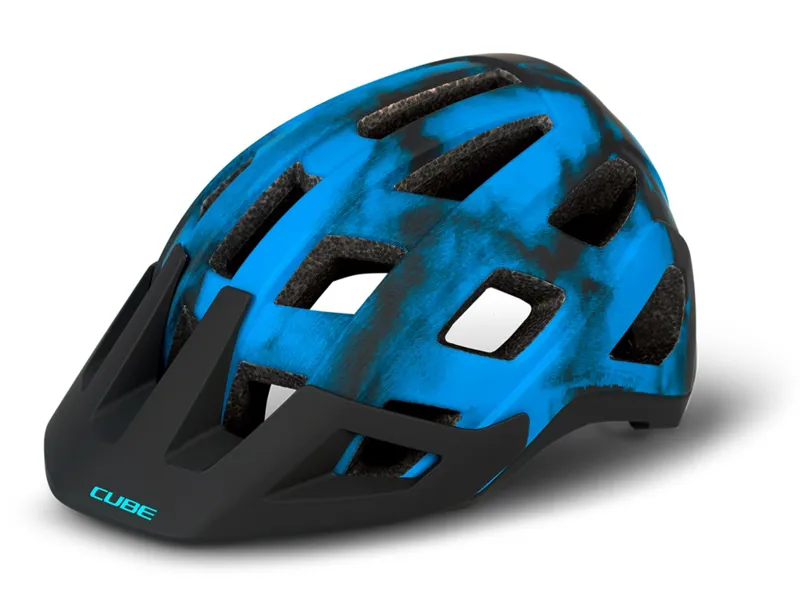 Cube Badger MTB Helmet - Blue 1 Cube Badger MTB Helmet - Blue