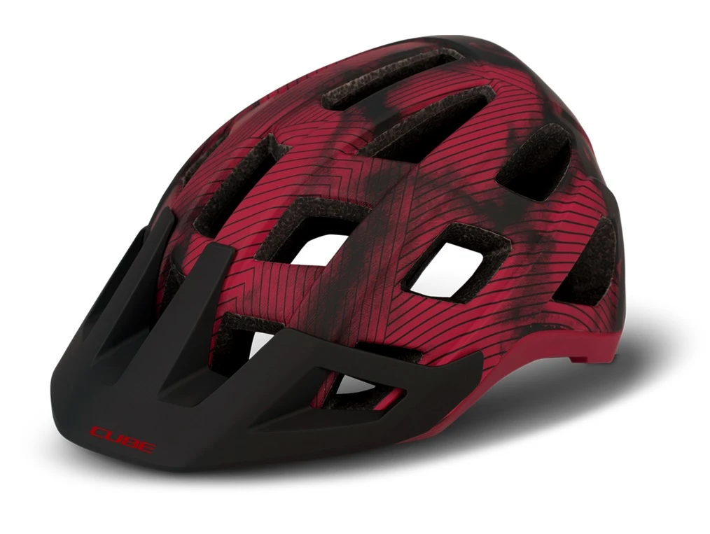 Cube Badger MTB Helmet - Blue 3 Cube Badger MTB Helmet - Blue - Image 3