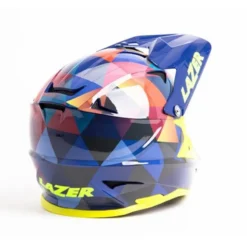 Lazer Phoenix+ Full Face Helmet - Black/Blue/Red -Cycle Fix cz120604 2
