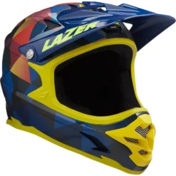 Lazer Phoenix+ Full Face Helmet - Black/Blue/Red -Cycle Fix cz120604 3