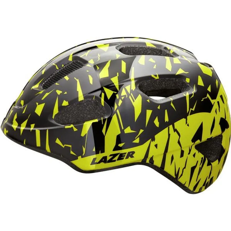 Lazer NutZ KinetiCore Youth Helmet - 50-56cm - Black/Flash Yellow 5 Lazer NutZ KinetiCore Youth Helmet - 50-56cm - Black/Flash Yellow - Image 5