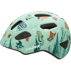 Lazer PNut KinetiCore Kids Helmet - 46-50cm - Sealife -Cycle Fix cz246003b