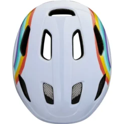 Lazer PNut KinetiCore Kids Helmet - 46-50cm - Rainbow -Cycle Fix cz246004c