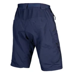 Endura Hummvee II Men's Baggy Shorts With Liner - Navy 10 Endura Hummvee II Men's Baggy Shorts With Liner - Navy -Cycle Fix e8064na back lg