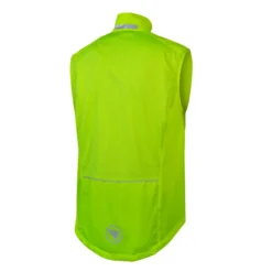 Endura Hummvee Windproof Men's Gilet - Hi-Viz Yellow -Cycle Fix e9134yv back lg