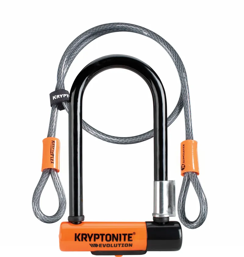 Kryptonite Evolution Mini 7 Lock With 4ft Cable 2 Kryptonite Evolution Mini 7 Lock With 4ft Cable - Image 2