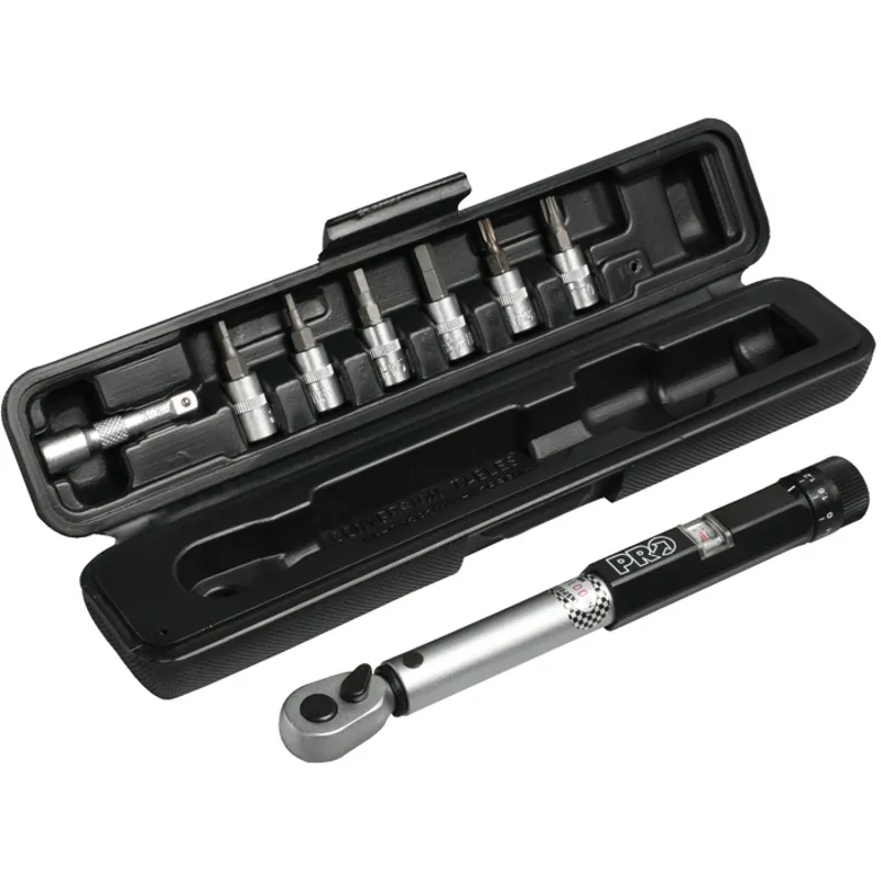 Pro 3-15 Nm Torque Wrench Set - 8 Piece Set 1 Pro 3-15 Nm Torque Wrench Set - 8 Piece Set