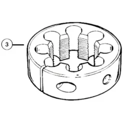 Park Tool 608 Cutting Die 1-1 / 4 Inch X 26 TPI For FTS1.