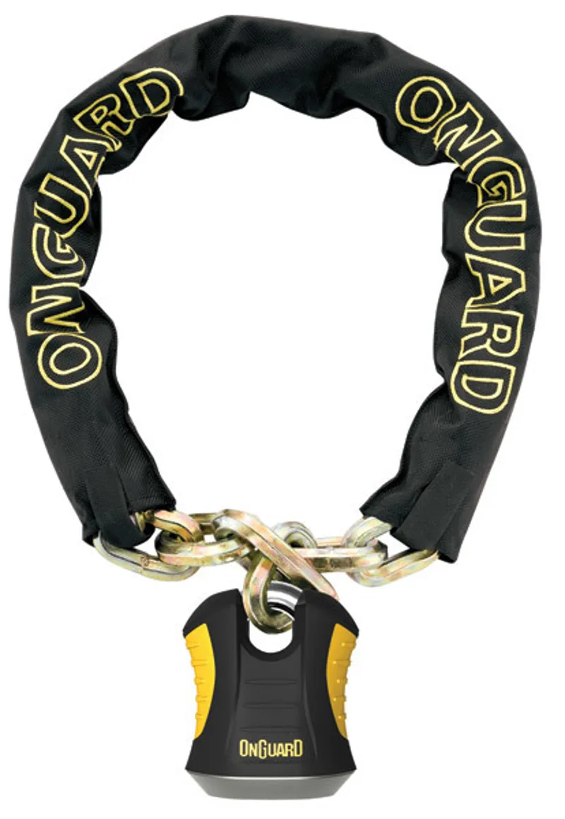 OnGuard Beast Chain Lock With Padlock - 110cm X 12mm 1 OnGuard Beast Chain Lock With Padlock - 110cm X 12mm