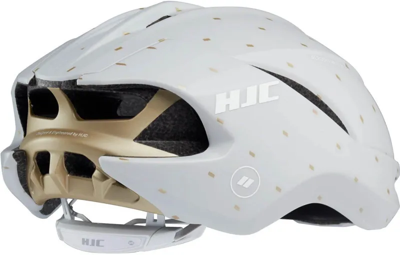 HJC Furion 2.0 Road Helmet - Off White/Gold 2 HJC Furion 2.0 Road Helmet - Off White/Gold - Image 2