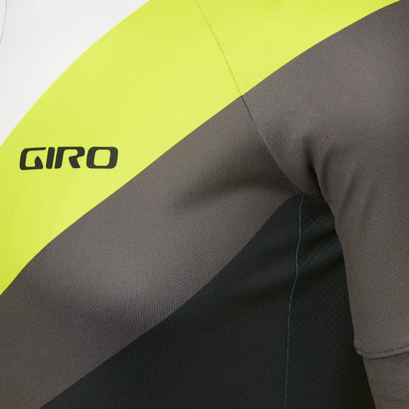 Giro Chrono Sport Short Sleeve Jersey - Citron Green Render 3 Giro Chrono Sport Short Sleeve Jersey - Citron Green Render - Image 3