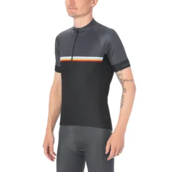 Giro Chrono Sport Short Sleeve Jersey - Black/Classic Stripe 12 Giro Chrono Sport Short Sleeve Jersey - Black/Classic Stripe -Cycle Fix gi25spo 43437 02