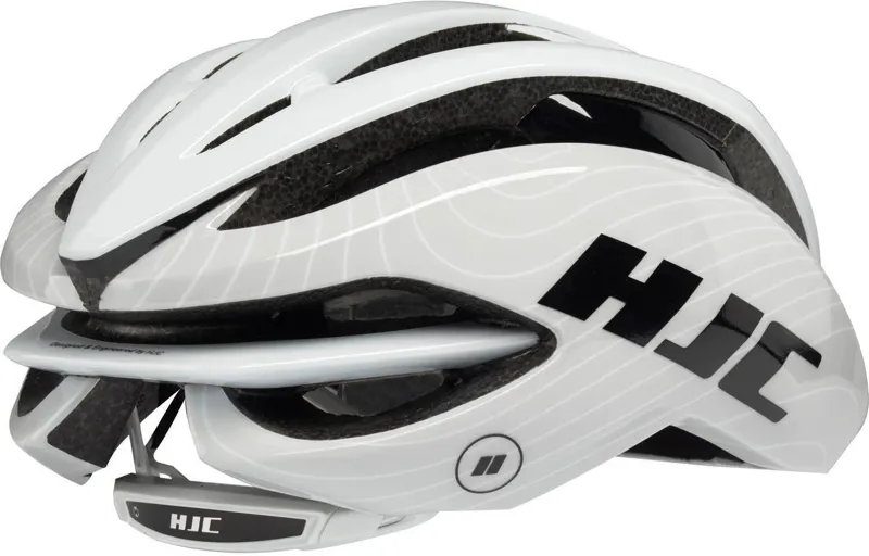 HJC Ibex 2.0 Road Helmet - White Line Grey 3 HJC Ibex 2.0 Road Helmet - White Line Grey - Image 3