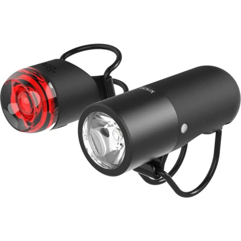 Knog Plugger Twinpack USB Light Set - Black 1 Knog Plugger Twinpack USB Light Set - Black