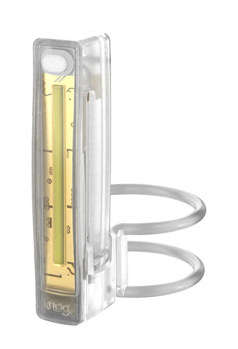 Knog Plus USB Front Light - 40 Lumen - Translucent 1 Knog Plus USB Front Light - 40 Lumen - Translucent