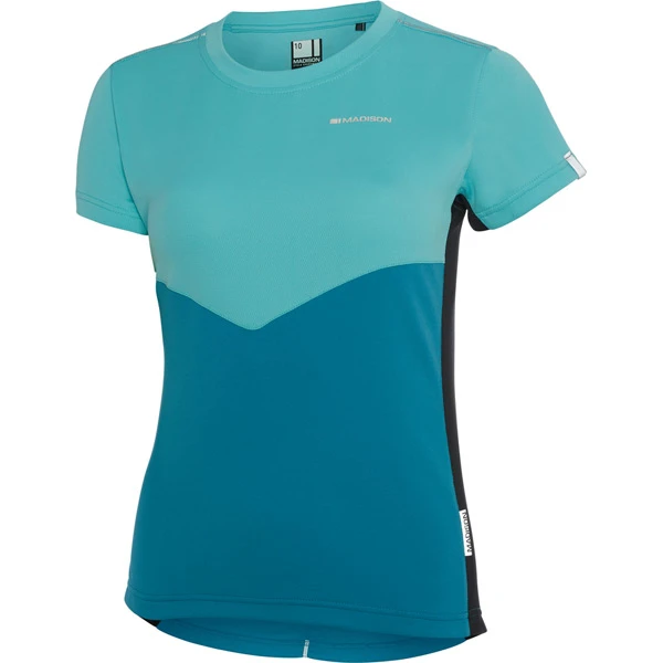 Madison Stellar Womens Short Sleeve Jersey - Hi-Viz Yellow 2 Madison Stellar Womens Short Sleeve Jersey - Hi-Viz Yellow - Image 2