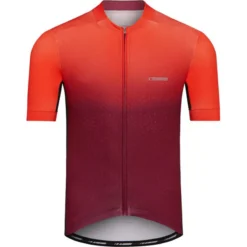 Madison Sportive Short Sleeve Jersey - Classy Burgundy/Chilli Red