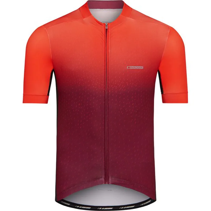 Madison Sportive Short Sleeve Jersey - Classy Burgundy/Chilli Red 1 Madison Sportive Short Sleeve Jersey - Classy Burgundy/Chilli Red
