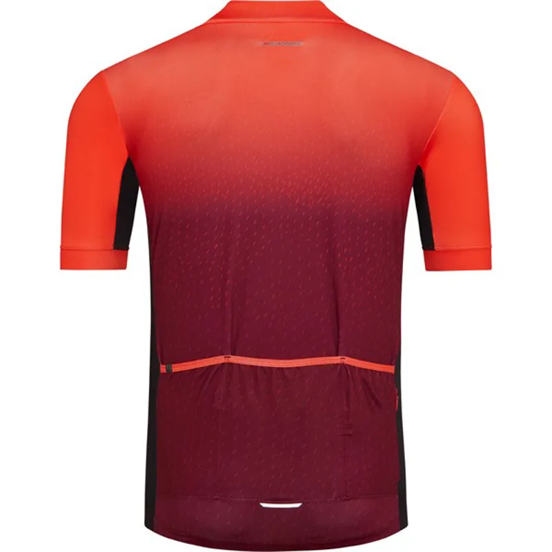Madison Sportive Short Sleeve Jersey - Classy Burgundy/Chilli Red 2 Madison Sportive Short Sleeve Jersey - Classy Burgundy/Chilli Red - Image 2