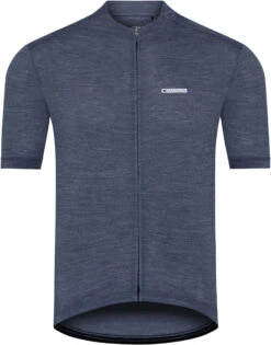 Madison Roam Merino Short Sleeve Jersey - Shale Blue