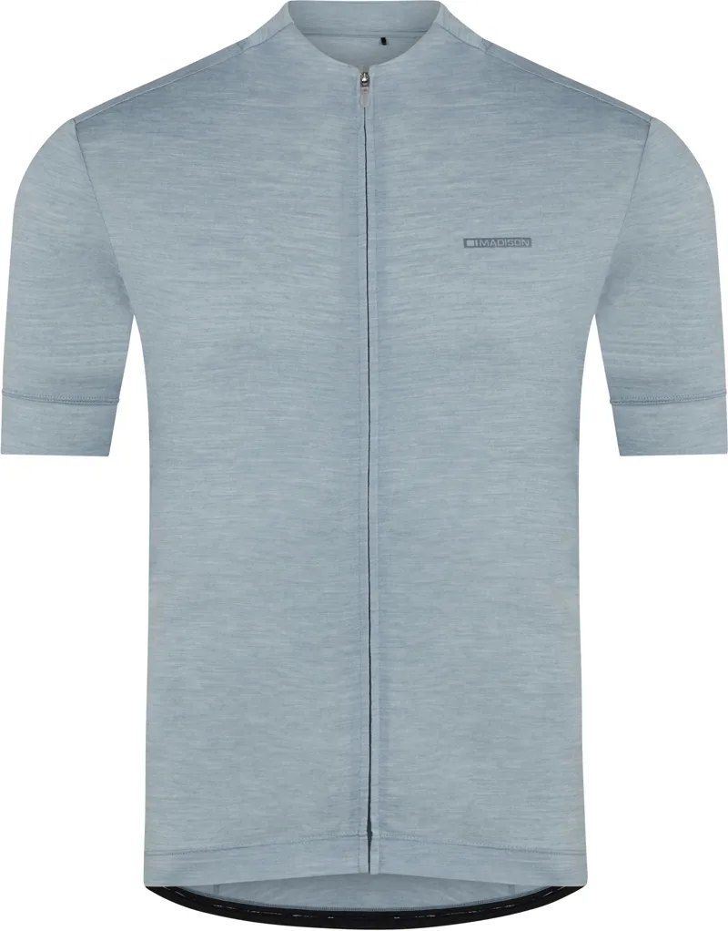 Madison Roam Merino Short Sleeve Jersey - Shale Blue 3 Madison Roam Merino Short Sleeve Jersey - Shale Blue - Image 3