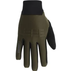 Madison Zenith 4-Season DWR Long Finger Gloves - Dark Olive -Cycle Fix mcl21w901