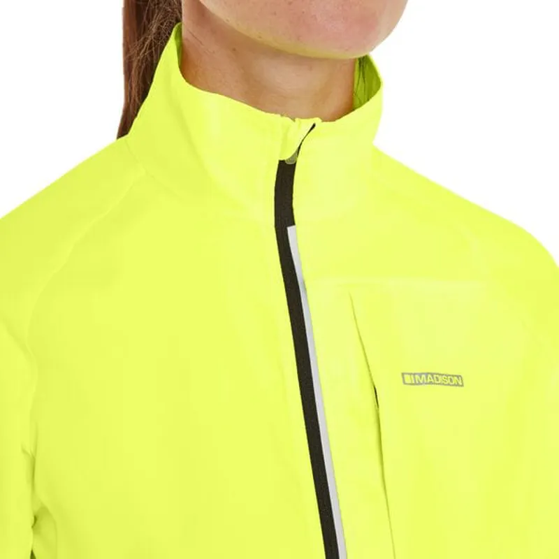 Madison Freewheel Women's Jacket - Hi-Viz Yellow 6 Madison Freewheel Women's Jacket - Hi-Viz Yellow - Image 6