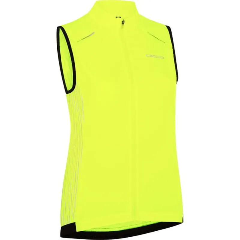 Madison Stellar Reflective Windproof Women's Gilet - Hi-Viz Yellow 4 Madison Stellar Reflective Windproof Women's Gilet - Hi-Viz Yellow - Image 4