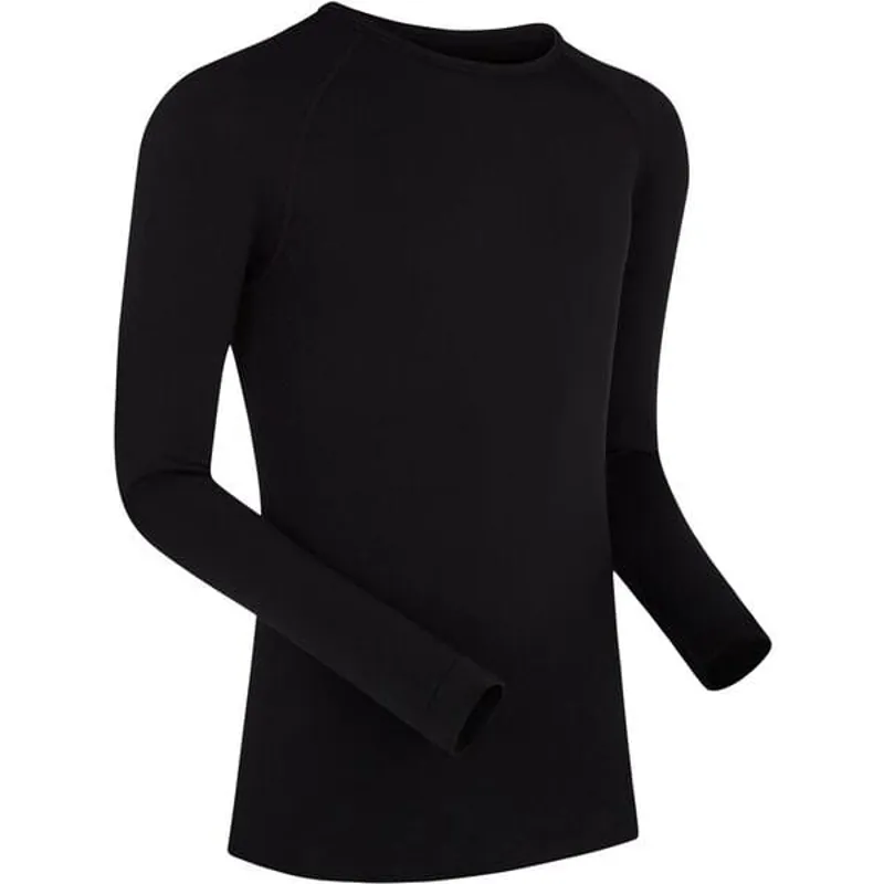 Madison Roam Isoler Mesh Men's Long Sleeve Base Layer - Black 1 Madison Roam Isoler Mesh Men's Long Sleeve Base Layer - Black