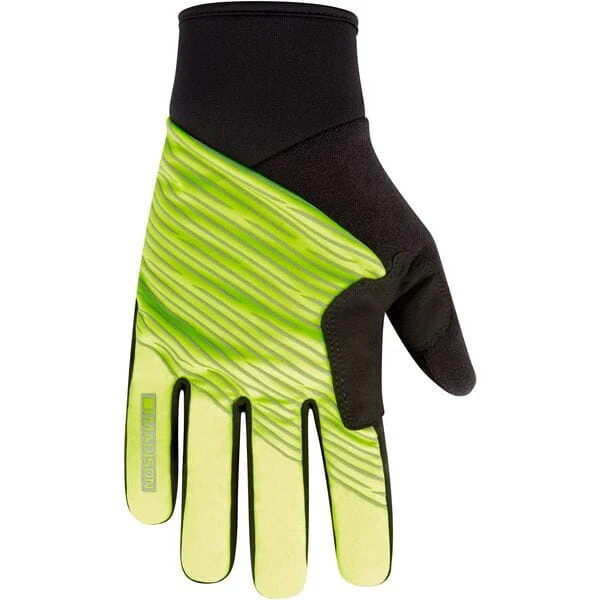 Madison Stellar Reflect Windproof Long Finger Gloves - Lava Red 3 Madison Stellar Reflect Windproof Long Finger Gloves - Lava Red - Image 3