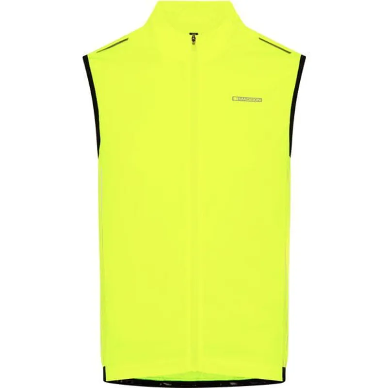 Madison Stellar Reflective Windproof Men's Gilet - Hi-Viz Yellow 9 Madison Stellar Reflective Windproof Men's Gilet - Hi-Viz Yellow - Image 9