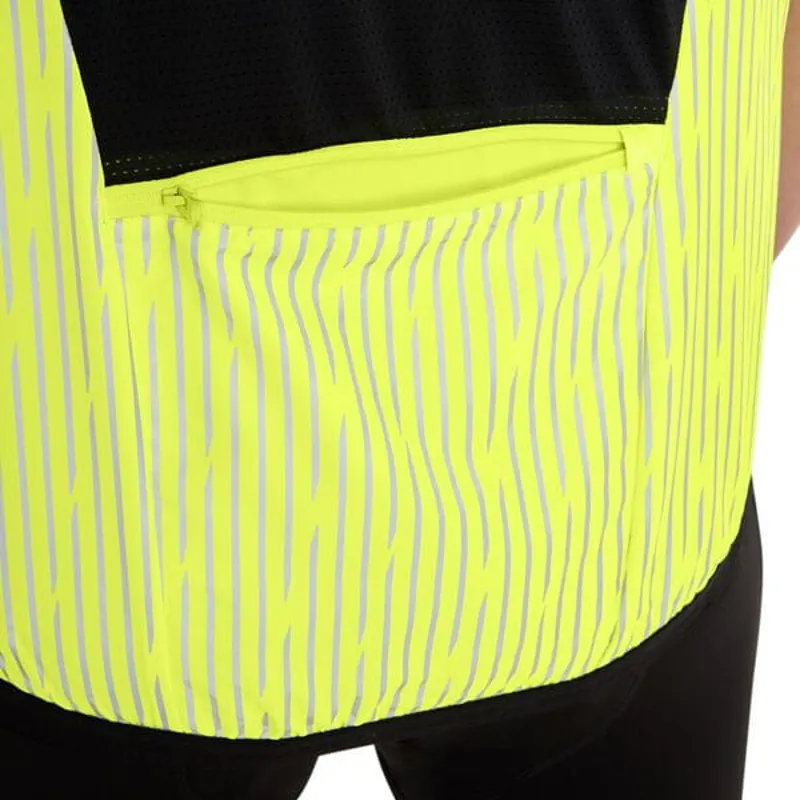 Madison Stellar Reflective Windproof Men's Gilet - Hi-Viz Yellow 10 Madison Stellar Reflective Windproof Men's Gilet - Hi-Viz Yellow - Image 10