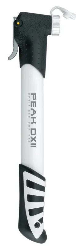 Topeak Peak DX 2 Mini Pump - 90psi -Cycle Fix product pumps mini pumps peak dx2 peak dx2 white f991df8b1e4cf3c5073c9a89702b1ec3