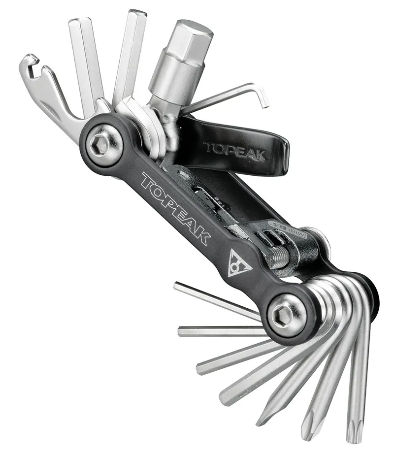 Topeak Mini 18+ Multi Tool - Black/Silver 1 Topeak Mini 18+ Multi Tool - Black/Silver