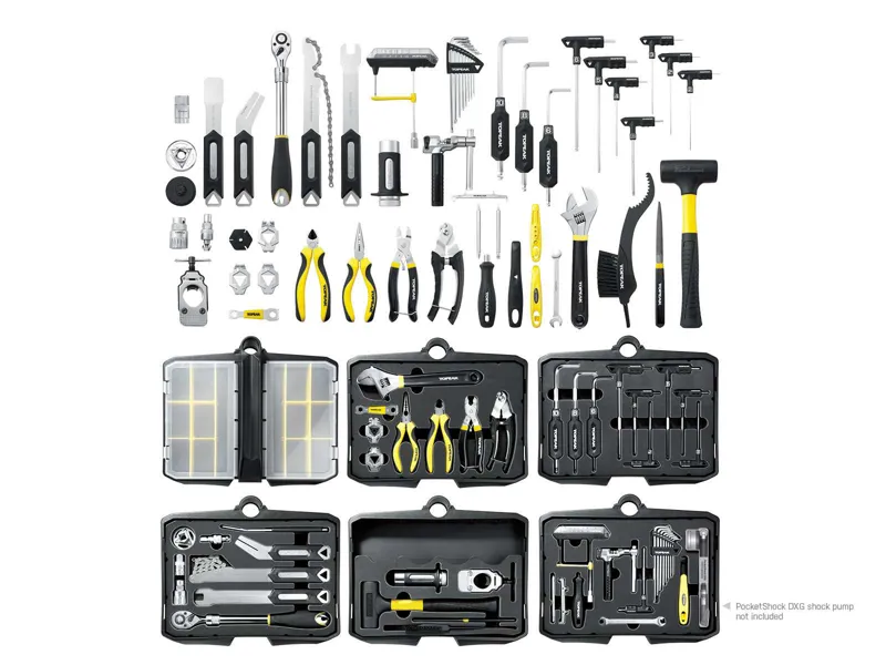 Topeak PrepStation Pro Tool Kit With Tools 1 Topeak PrepStation Pro Tool Kit With Tools
