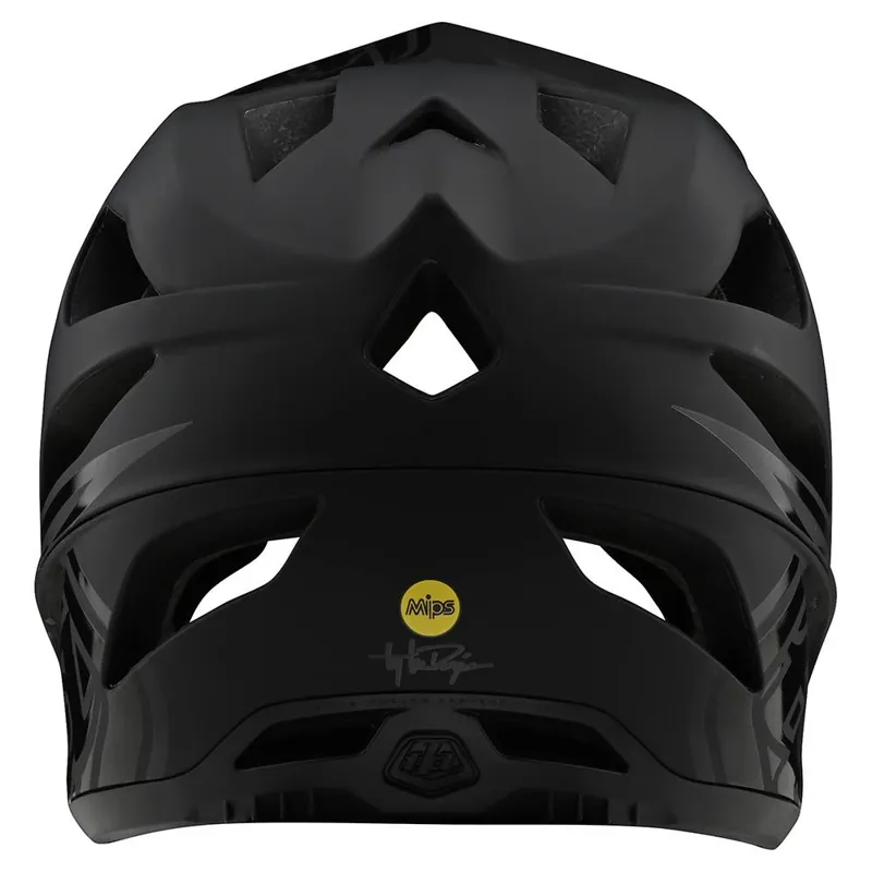 Troy Lee Designs Stage MIPS Full Face Helmet - Stealth Midnight 7 Troy Lee Designs Stage MIPS Full Face Helmet - Stealth Midnight - Image 7