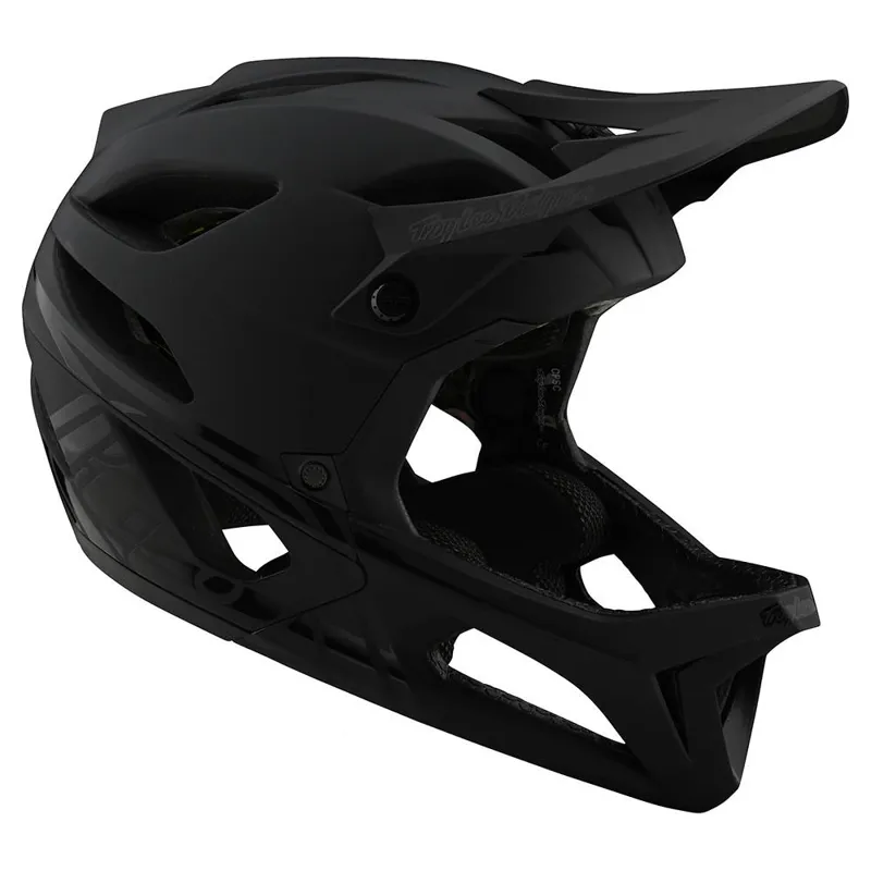 Troy Lee Designs Stage MIPS Full Face Helmet - Stealth Midnight 8 Troy Lee Designs Stage MIPS Full Face Helmet - Stealth Midnight - Image 8