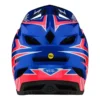 Troy Lee Designs D4 Composite MIPS Full Face Helmet - Volt Blue