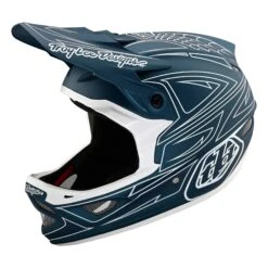 Troy Lee Designs D3 Fiberlite Full Face Helmet - Spider Stripe Black -Cycle Fix tld198550031 7 2000x.progressive 2